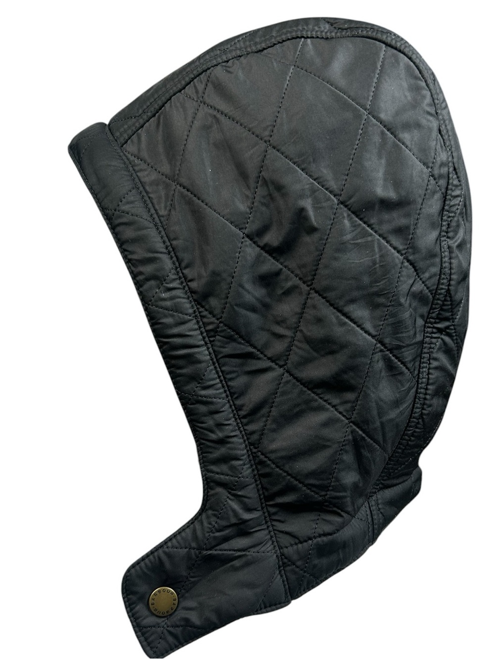 Barbour Black Replacement Hood Quilted Woman's Coast Jacket - Picture 4 of 7